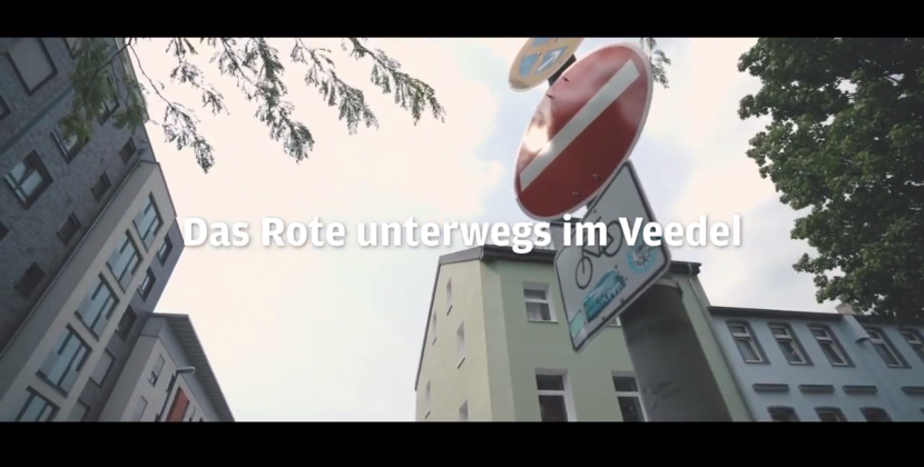 Das Rote Sofa, unterwegs im Veedel