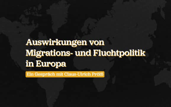 Fluchtpolitik: Ein Gespräch mit Claus-Ulrich Prölß, Kölner Flüchtlingsrat e.V.